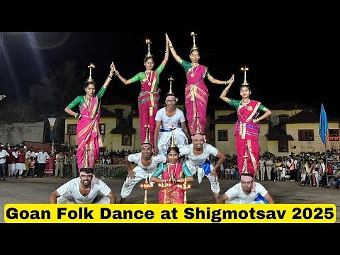 Folk dance at Shigmotsav 2025 | Goan Traditional Dance and Culture | Goan Folk Dance