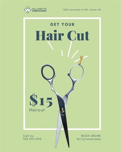 Support Cosmetology Students: Book Today! | Willamette Career Academy