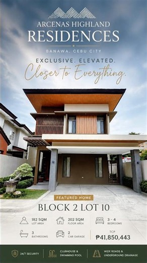 POV: You finally found a luxury home in Cebu that’s close to everything. 🏡✨