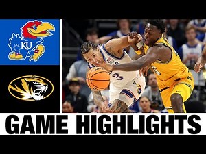 #21 Kansas vs Missouri Highlights | Men's Basketball | College Basketball 2025