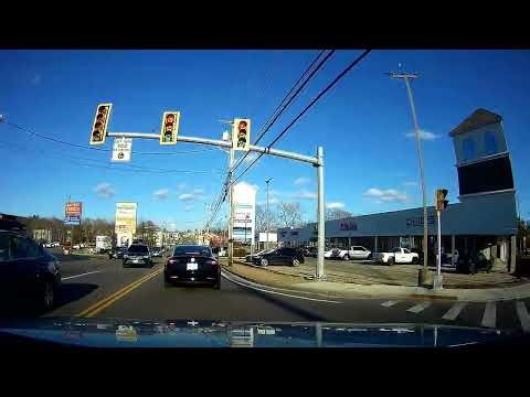 Driving from Lincoln to North Providence, Rhode Island