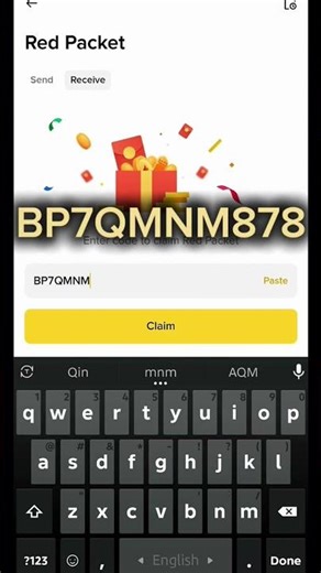 Binance Red Packet Code Today 2026. Red Packet Code In Binance Today. Red Packet Code Binance Today