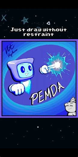 How I fought my artblock #art #drawing #digitalart #ibispaintx #artblock