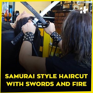 83K views · 287 reactions | This hair cut is no ordinary thing. It is done with Samurai swords. | Indiatimes | Facebook