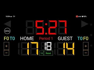 Score board - Timer
