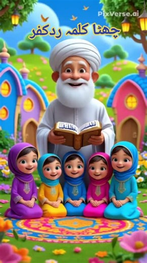 Learn sixth kalma with arabic translation#6th_kalma #easylearning #Islamic_kids #islamic_video #kidslearningvideos #animationforkids #10kfollowers #100millionviews #foryou #videoviral