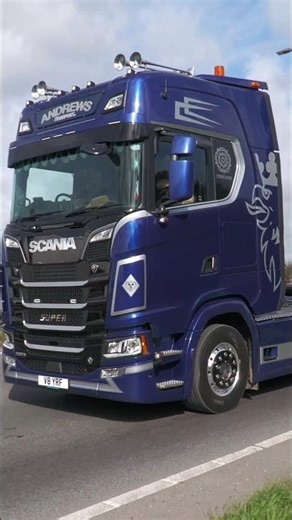 SCANIA Super 590S V8 - Andrews Transport - Truckfest Original leave #truck