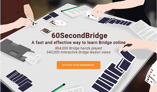 Learn Bridge Online - 400  Lessons - Master Bidding and Play