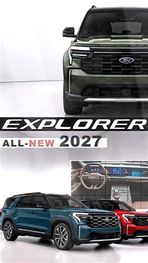 New Ford Explorer 2027 #fordexplorer #fordusa #fordsuv