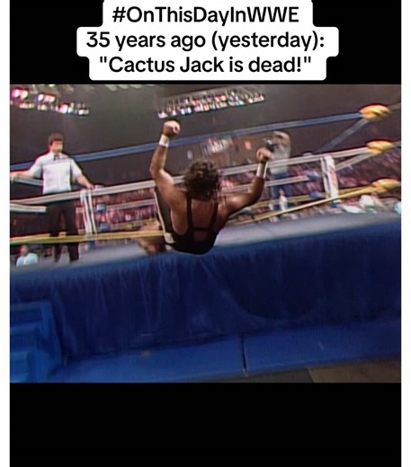 Mick Foley's Iconic Moment: Cactus Jack Is Dead