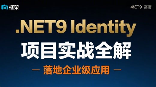.NET9 Identity 项目实战全解析：手把手教你搭建安全登录系统，附完整项目源码 + 实战技巧，学完直接落地企业级应用！