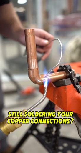 Modern jobs need modern joints. Copper piping is used in everything from potable water to fire protection systems. While soldering is still common, it’s slow, requires open flames, permits, fire watches and can bring jobsite progress to a halt. The good news? There are smarter and safer ways to connect copper. Our favorite, you guessed it, is Viega Press Technology. Ditch the hot work and save time. Learn more in our latest blog: https://bit.ly/3ZM0yOU #Viega #ViegaPress #Plumbing | Viega LLC