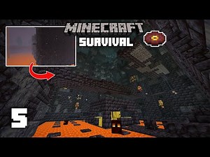 Minecraft: Piglin Bastion Raid! - 1.16 Survival Let's play | Ep 5
