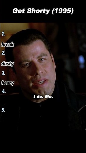 Get Shorty (1995) | A Mob Conversation Turns Into a Hollywood Pitch 🎬😏