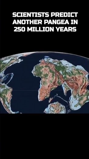 Earth is merging back into one supercontinent #science #earth #geography