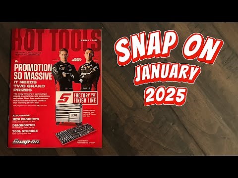 The Snap-on January 2025 Flyer Just Dropped With TWO Grand Prizes!