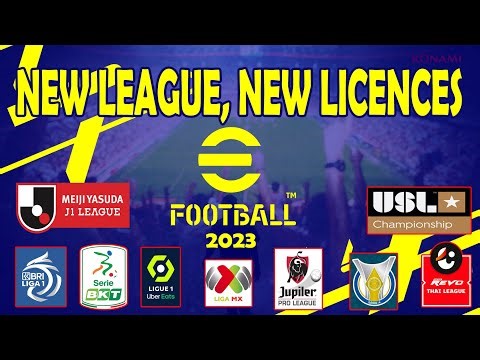 eFootball 2023 Mobile All League || New Club Structure, New National Team