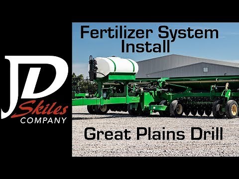 Fertilizer System Install - Great Plains Drill