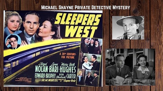 Michael Shayne Private Detective in Sleepers West Mystery Film