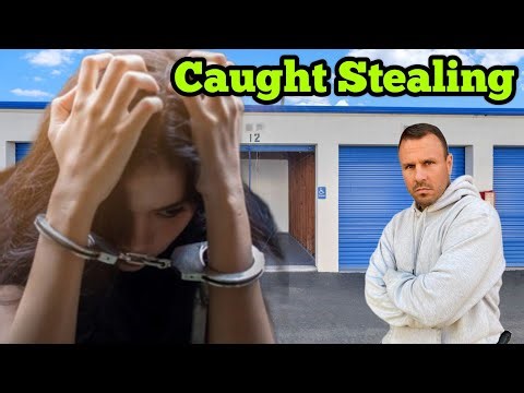 SHE'S A THIEF & LEFT THOUSANDS In Her Storage Unit