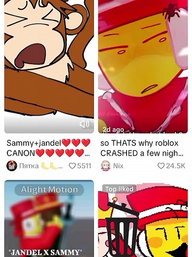 Shipping Sammy and Jandel: A Goofy Battle Meme