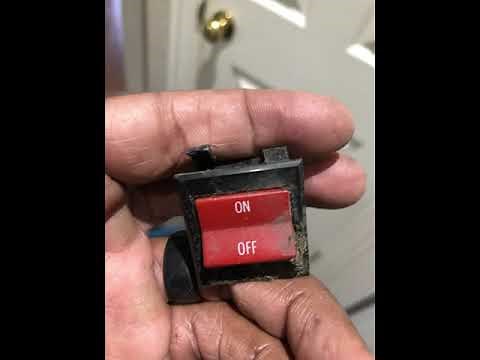 Subzero 590 Refrigerator Not Cooling, No Power! Bad On/Off Switch