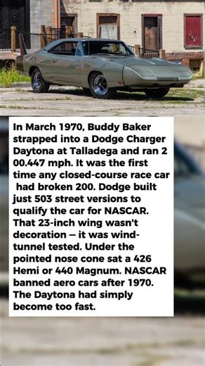 The Dodge That Forced NASCAR to Change the Rules