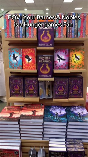 Hunger games set up is peak here #barnesandnoble #hungergames #hungergamestok #setup #fyp