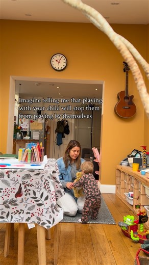 Alana revell-rohr on Instagram: "This is where so much parenting advice gets it wrong. Children don’t become independent because we step away too soon. They become independent because they’ve had enough connection to feel secure. This is what I actually do at home with my 5, 4 and 1 year old: • I connect first — quality over quantity, phone away, fully present • I follow their play, not my agenda • I stay just long enough for play to gain momentum • Then I step back on purpose, not hoping it wor