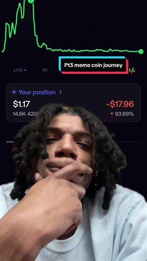 Pt3 of meme coin journey #greenscreen #memecoin #solana #rentisdue #investingforbeginners