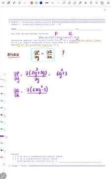 DoMath-Calculus : Conservative Vector Field No28