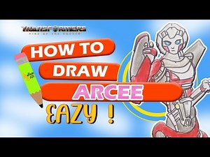 How to Draw Arcee | Easy Drawing Tutorial for Kids | Drawing Eazy