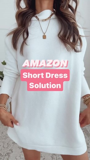 ✨POV: You have an oversize sweater you want to wear as a dress ✨Meet your solution! These lace slips are the perfect layering piece under a short dress! ✨Come in a pack of three. Fit true to size! ✨Shop on my #amazonstorefront -llnk on my profile #amazonfinds #dress #shortdress