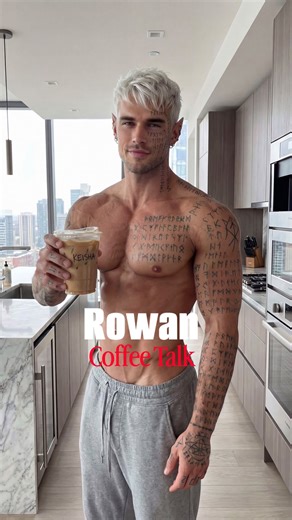 Keish on Instagram: "Rowan Whitethorn.. the man that you are…. Rowan entering his modern era like a territorial forest god who discovered espresso and emotional availability.. . He kind of moved himself in after my bday (I think it may have been the louboutin to the chest). Anyway I’ve been annoying him. Cause duh. . Creators notes: Rowan does not have earrings or wear nail polish,I am aware. He would prob look more like he’s about to chop wood than hit the local Equinox and Erewhon BUT this is 