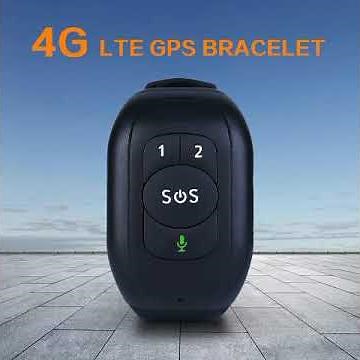Waterproof IP67 4G LTE Senior GPS Tracker Bracelet with body temperature fall down detection Y6T