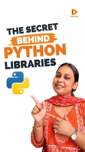 Why Programmers Don't Write Everything From Scratch | Python Libraries Explained 🚀