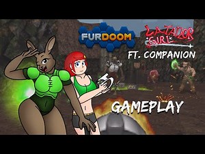 Furdoom & La tailor girl companion - Nile istic - Doom mods gameplay