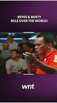 Efren Reyes & Francisco Bustamante secure their second World Cup of Pool title! 🇵🇭👑😍