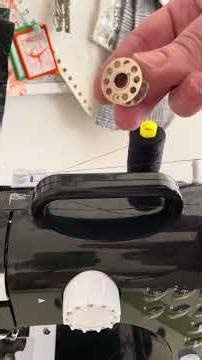 Wind a bobbin on the Sew Easy mini Machine