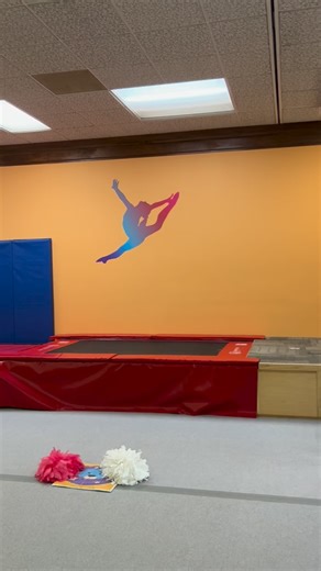 Check out our team girls enjoying their practice performance night #ArchitectsGymnasticsTeam #CheerNastics | Learning Ladder Gymnastics