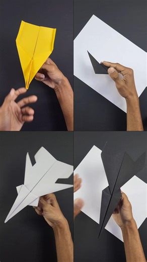 How To Make 4 Amazing Flying Airplane Tutorial 🤗