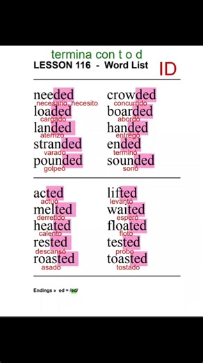 Phonics Lesson 116 Endings: Pronunciation Tips and Practice