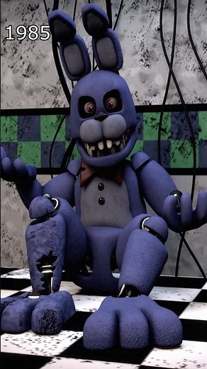 FNaF Bonnie over the years