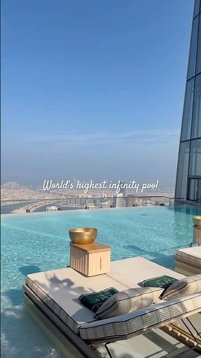 TATTU Sky Pool: Level 76 at 310m, the world’s highest infinity pool.