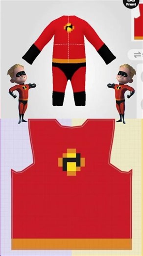 How to Make The Incridibles in BUD Create #theincredibles #budcreate