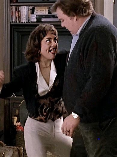 📽️ Uncle Buck In the 1989 film Uncle Buck, John Candy dances a clumsy, high-energy jitterbug with a woman named Marcie at a house party. As he gets into the rhythm and tries to pull her closer, he humorously whispers,