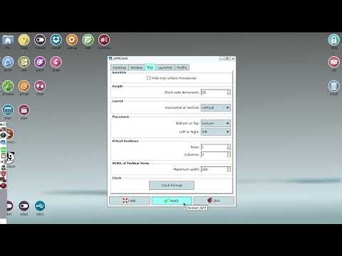 HowTo: change tray layout & placement #tips #tutorial #howto #linux #tutorials #tutorialvideo