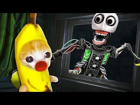 Banana Cat vs the E.L.B.E.R.R ROBOT 🤖🍌 Baby Banana Cat Compilation | Happy Cat Crying MEME 😿