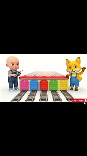 Engaging Train Learning Video for Kids