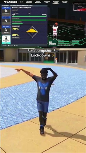 Best Jumpshot For All Lockdown Builds! #nba2k26 #2k26 #2k